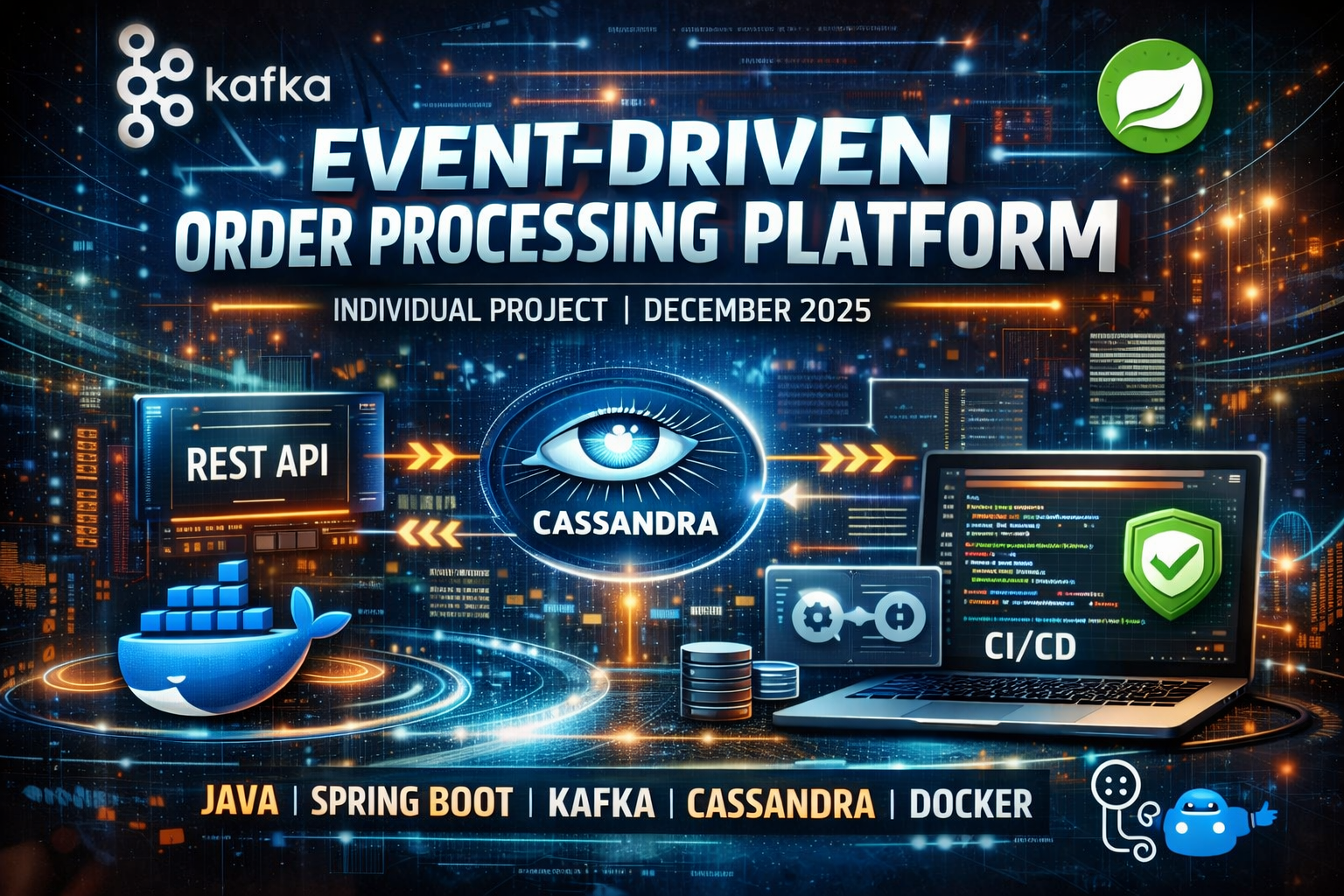 Event-Driven Order Processing Platform